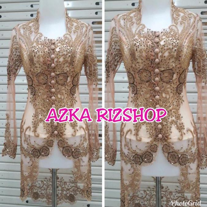 atasan kebaya pesta kebaya modern Polos