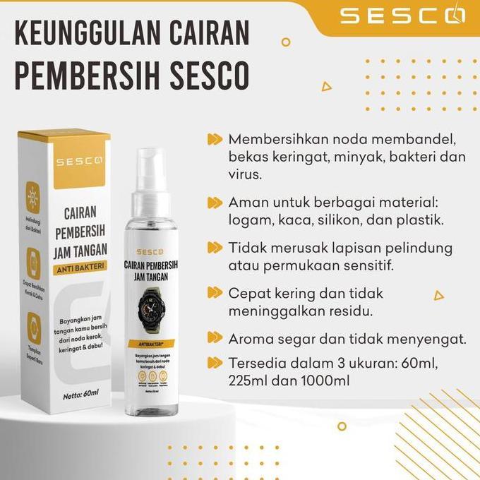 qiuamanan4 - sesco watch cleaner | cairan pembersih jam tangan profesional