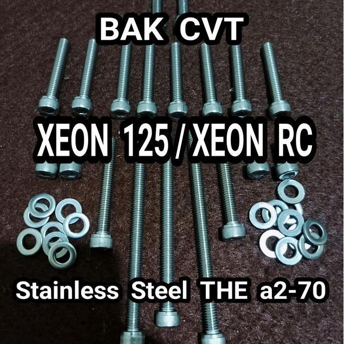baut bak cvt xeon rc set L stainless