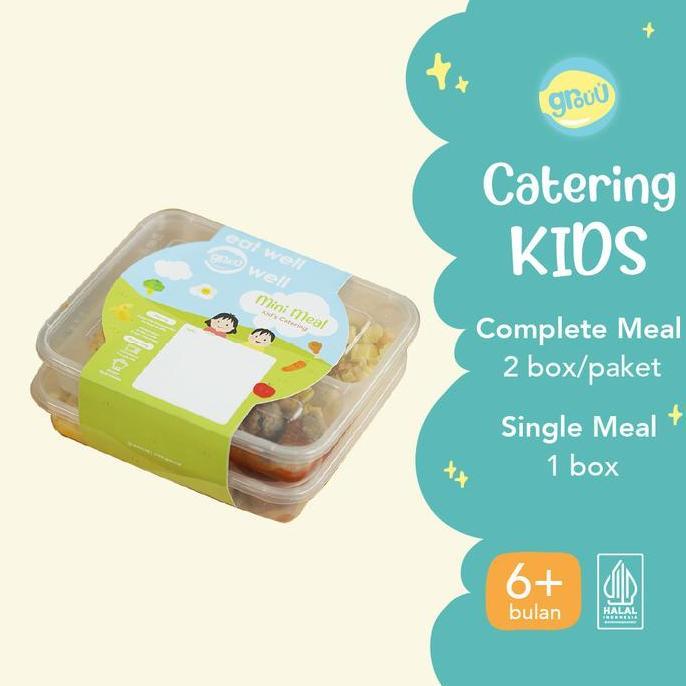 Grouu Catering Mpasi Makanan Bayi/Anak Alami No Msg Gula Garam