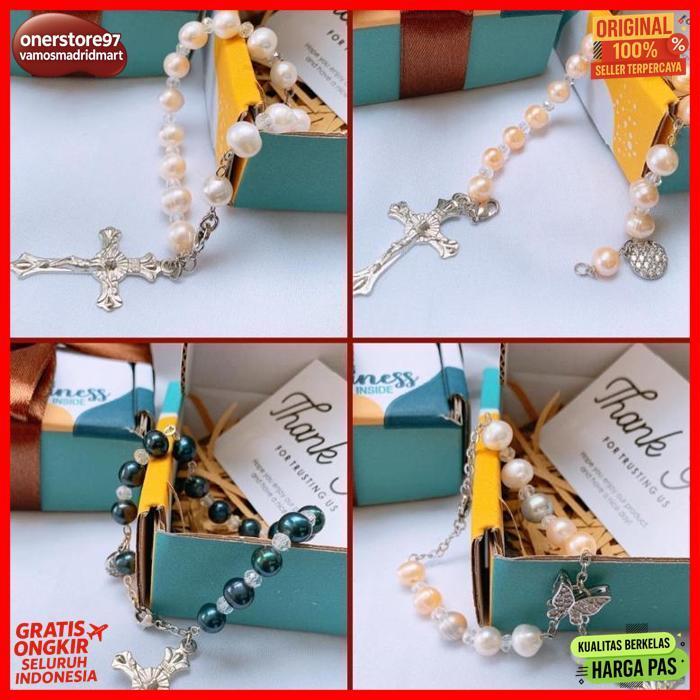 Promo Rosario - Rosario Gelang - Rosario Mobil - Rosario Gantung - Rosario Mutiara Asli - Hampers Na