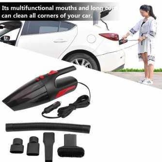 NEW PRODUCT (PAKET VAKUM + ADAPTOR)Penyedot Debu Portabel Genggam Pembersih Vakum Mobil untuk Mobil,