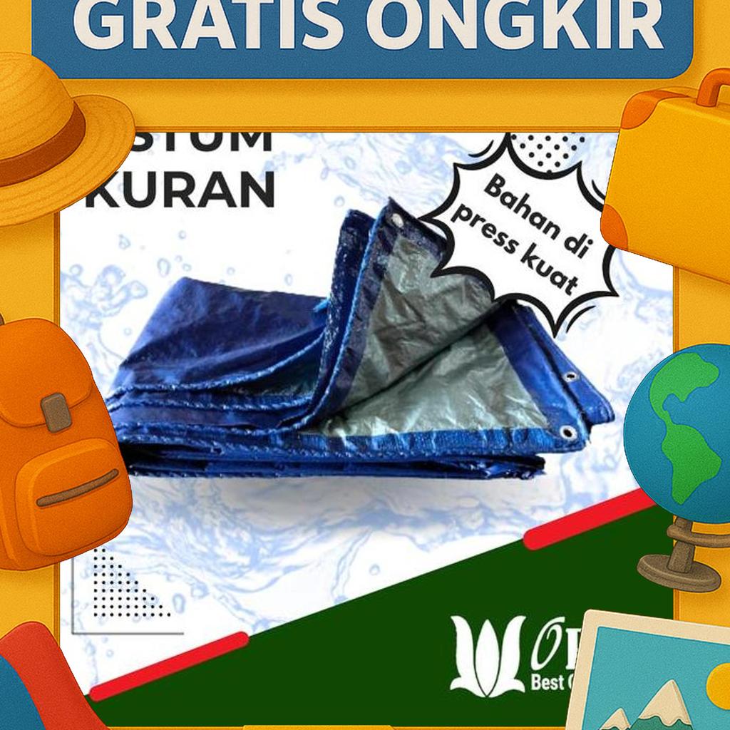 Terpal Plastik A3 Korea 4X6 | Terpal Plastik Korea 4 X 6