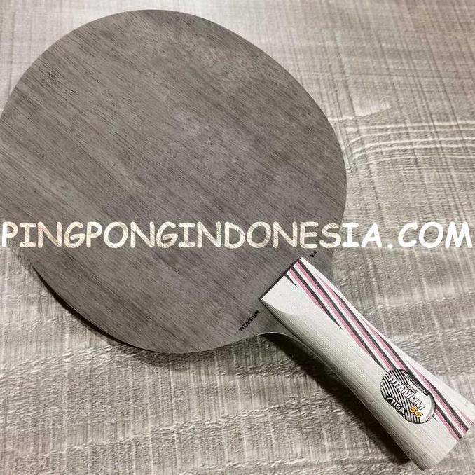 Stiga Titanium 5.4 Jttaa - Blade Kayu Pingpong Tenis Meja Bat Bet Off