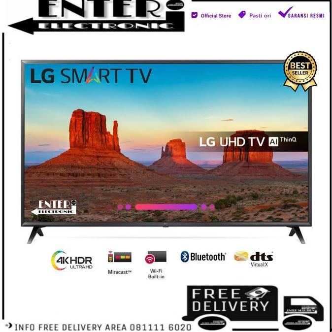 Terlaris Lg Led Tv 50Uk6300 - Smart Tv Led 50 Inch Uhd 4K Hdr Lg 50Uk6300Pte