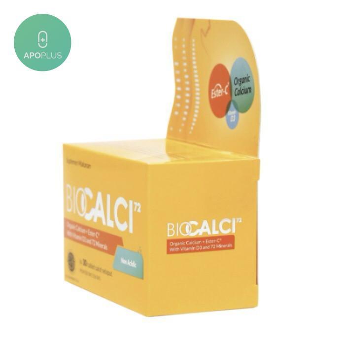 BioCalci 72 ~Ester C Calsium Vitamin D3 tablet 30s