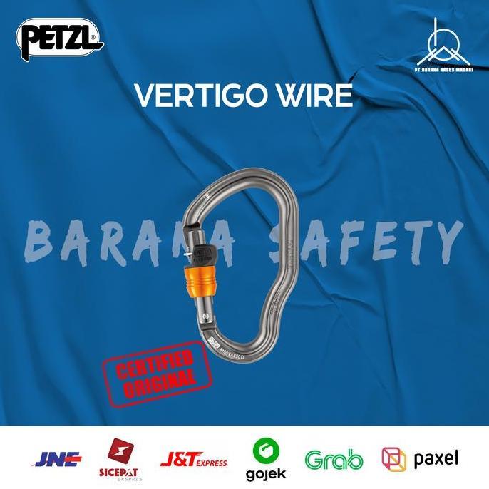Diskon Petzl Vertigo Wire Lock Connector For Progression Lanyard