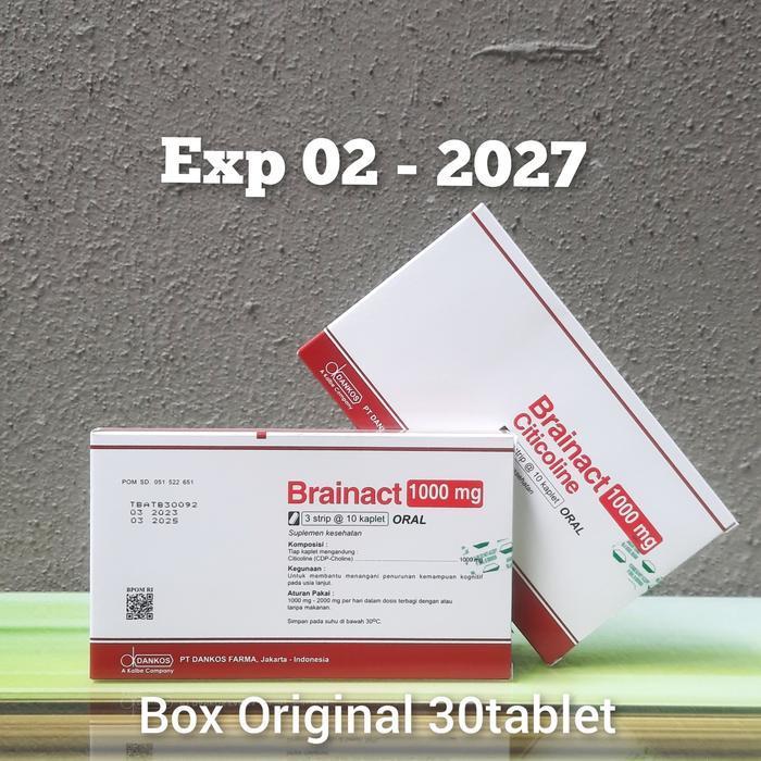 BRAINACT 1000MG / BOX 30 TABLET