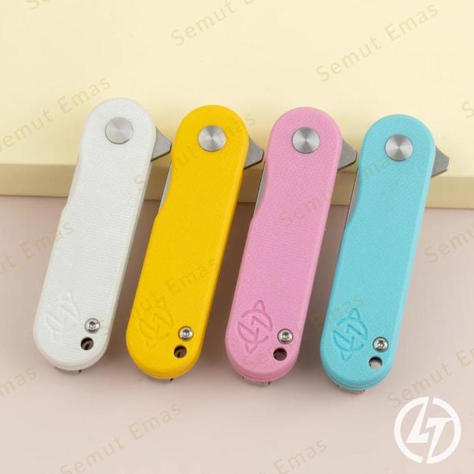 Miliki Olitans Al-G048 Mini D2 Edc Folding Knife G10 Handle