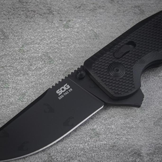 Miliki Sog Tac-Xr Cryo D2 Blade Ambidextrous Edc Folding Knife