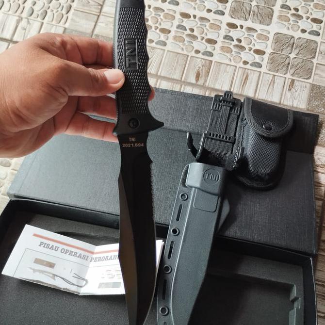 Spesial Pisau Tni Tactical Knife - P1 Original