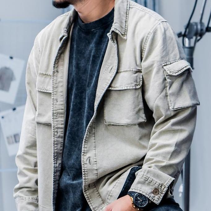 Reacher - Jacket - Luton - Antique Wash Outer Jacket