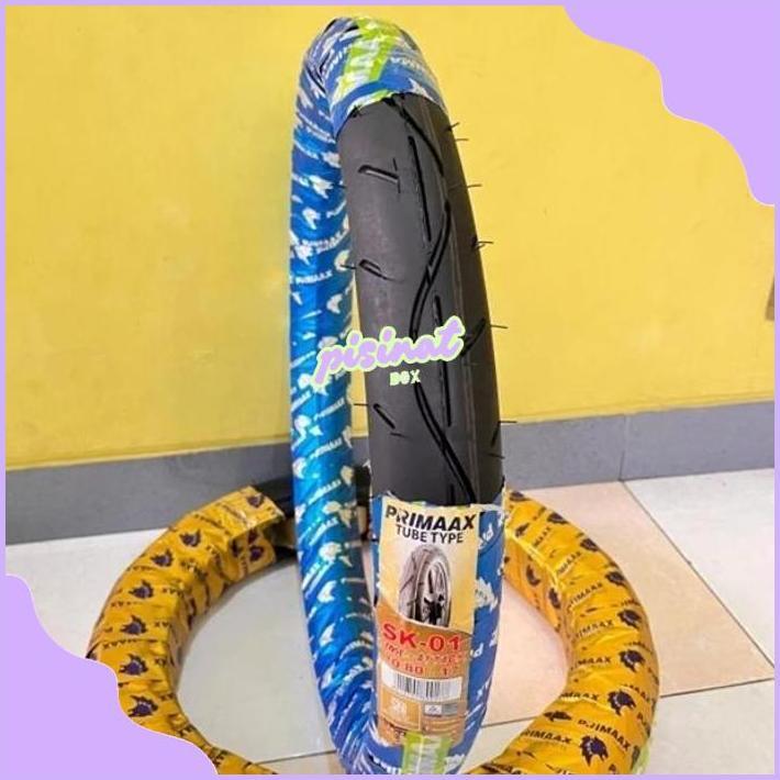 PISINATBOX BAN MOTOR PRIMAX SK01 RING 17 COCOK SUPRA GRAND JUPITER FIZR SATRIA BARU DAN ORIGINAL (NO