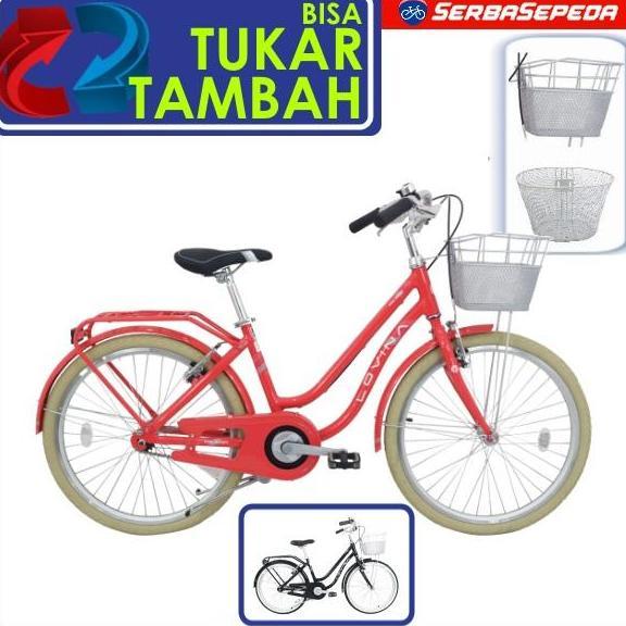 Promo Sepeda Keranjang - Sepeda Polygon Lovina 24 Diskon
