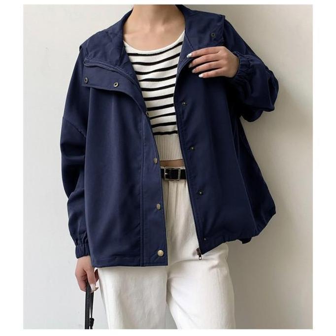 JAKET JACKET WANITA JAKET VINTAGE JAKET GIRLS JAKET ZIPPER HOODIE JAKET PEREMPUAN HOODIE Katun Musim