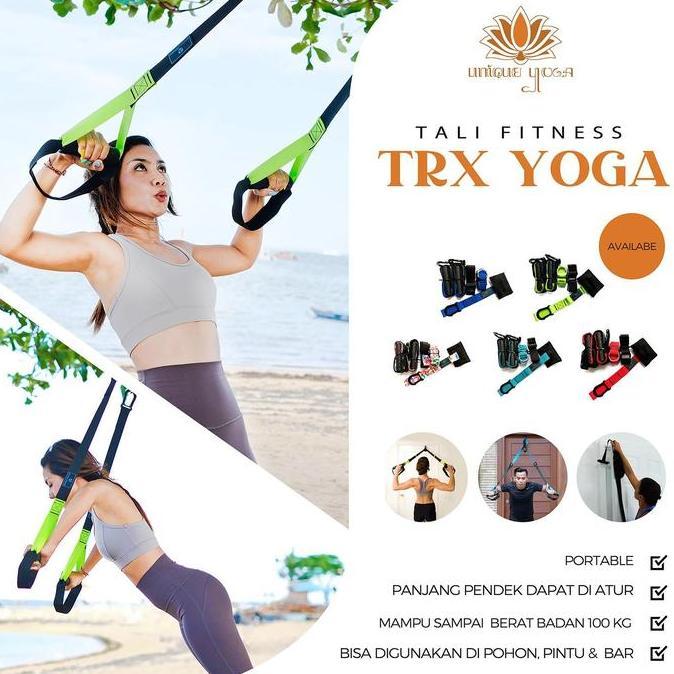 Promo TRX Yoga Gym Fitness / TRX Alat Olahraga / Alat Fitness Yoga Workout Diskon