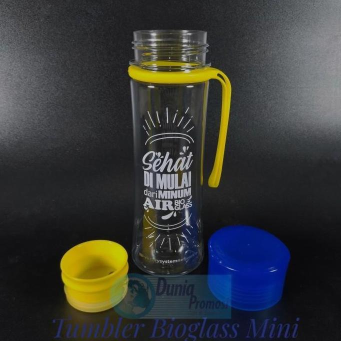 New- Bio Tumbler Sehat Dimulai ~ Botol Tumbler Bioglass Mini MCI Non VSN