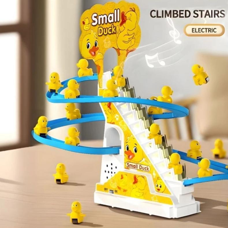 mainan anak track tangga small duck