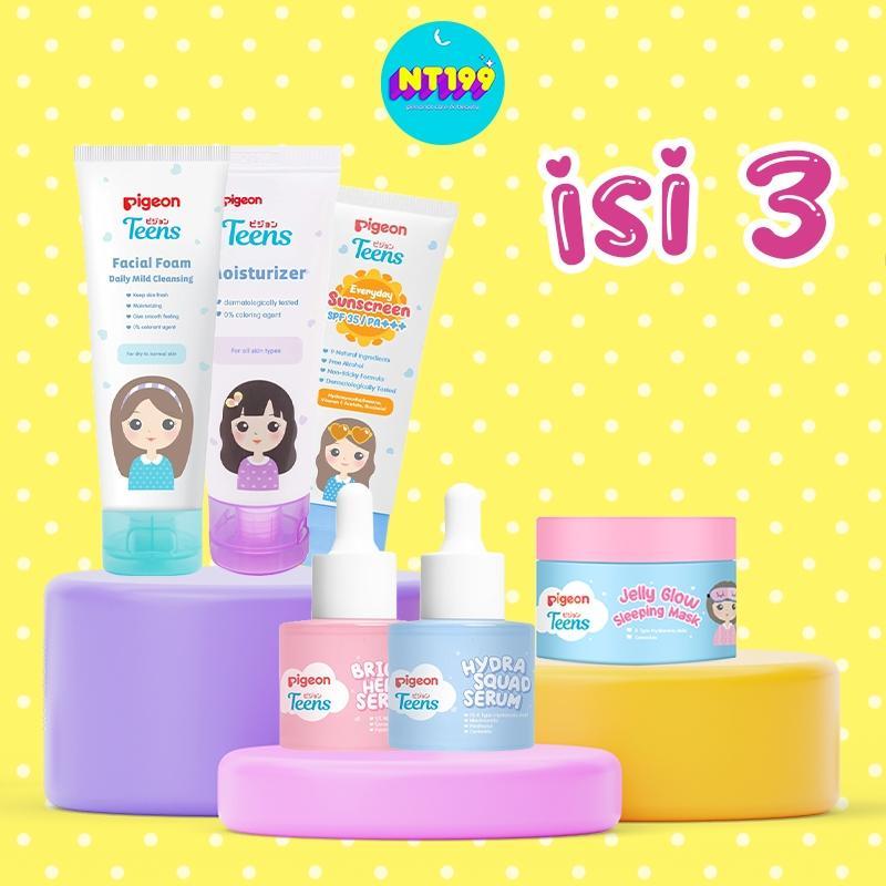 Pigeon Teens Paket Isi 3 Skincare Remaja
