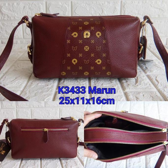 Tas Papillon Orinal K3433 Marun
