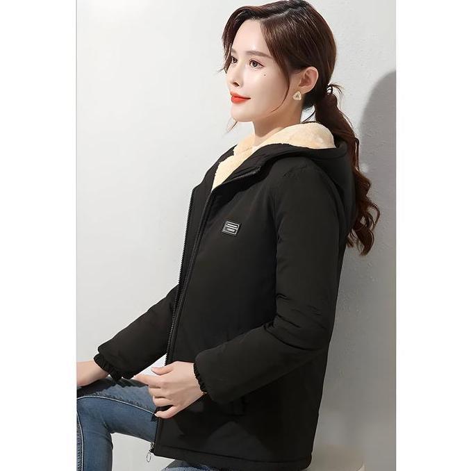 Jaket Winter Wanita Bulu Tebal Terbaru || Jaket Wanita Musim Dingin Tebal Kekinian || Jaket Wanita T