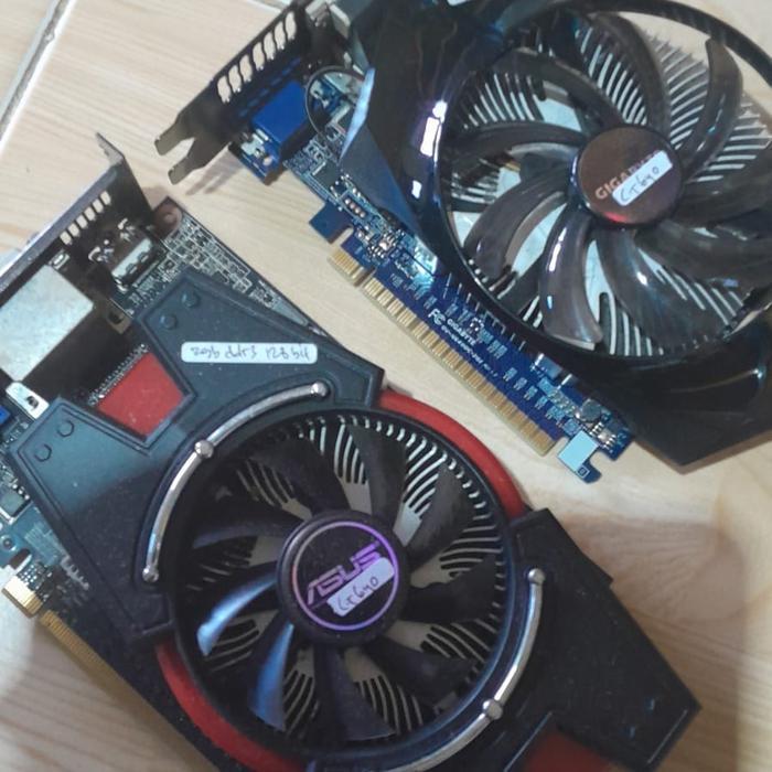 Vga Card 2Gb 128Bit Dirext 11, Ori Bukan "Fake" Low Power Non Pin Tinggal Pasang Original Dan Terper