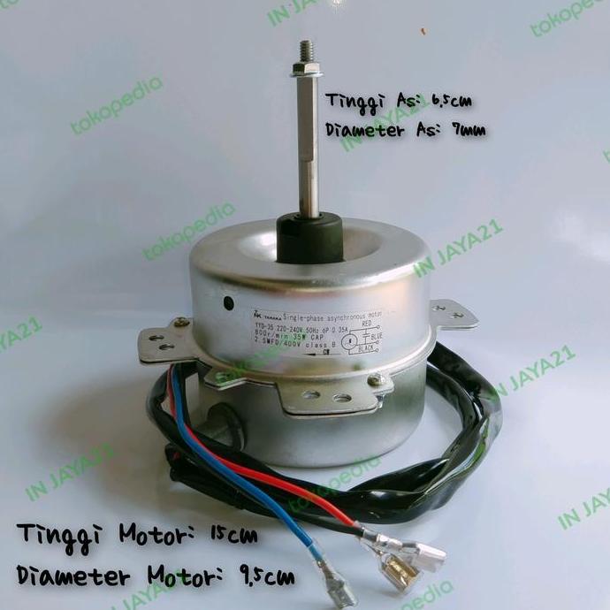 Fan Motor Outdoor AC YYD-35 Putar Kanan BIM