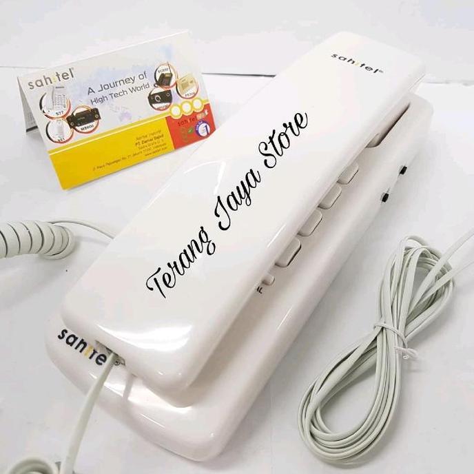 Telepon Kabel Sahitel S21 Pesawat Telepon Kabel Sahitel S-21 (Putih)