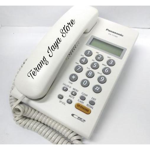Telepon Kabel Panasonic KX-T7705 Pesawat Telepon Rumah Panasonic T7705 Telpon Panasonic KX-T7705 (Pu