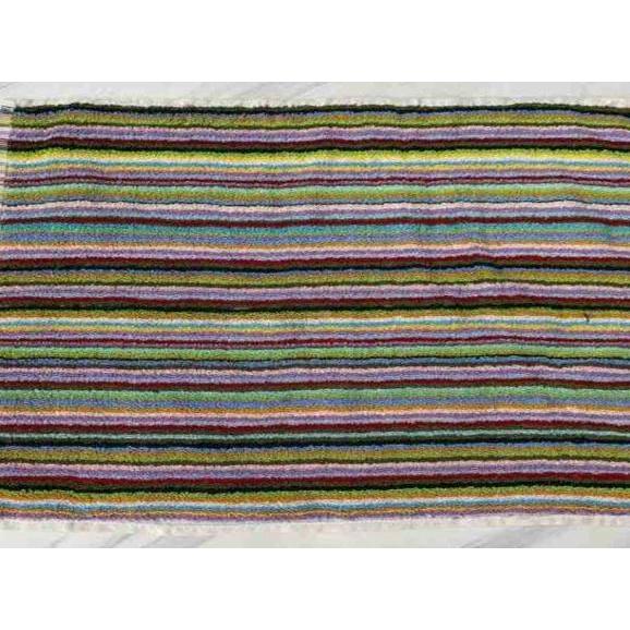 New- Keset Kaki Handuk Motif Cerah - Keset Handuk Salur - Keset Pelangi
