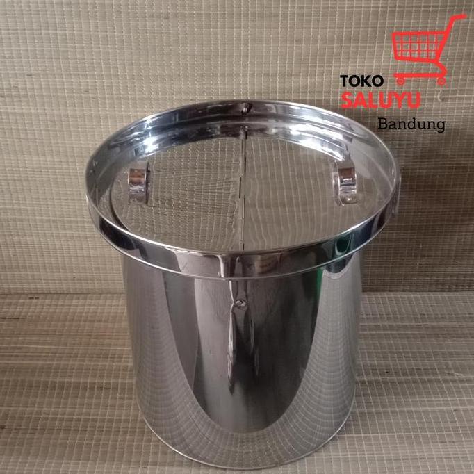 Dandang Buleng Bakso Sekat Lepas Stainless 30cm,32cm,35cm,40cm