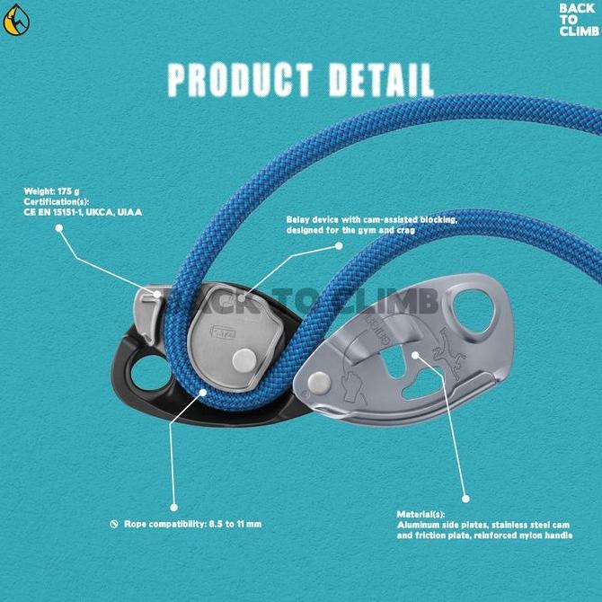 Spesial Petzl Grigri Belay Device  Descender