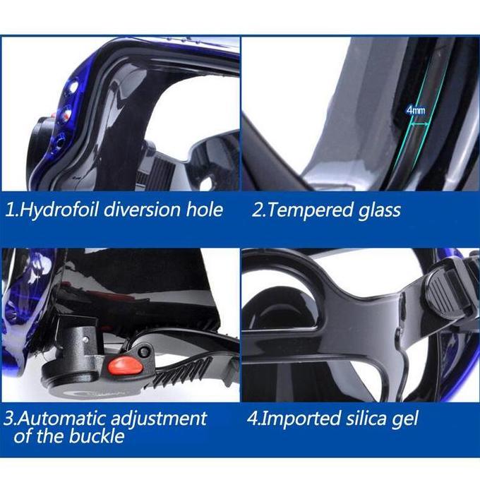 Promo Set Alat Selam Snorkel Snorkling Diving/Kacamata Diving Selam/Kacamata Selam Diving/Kacamata R