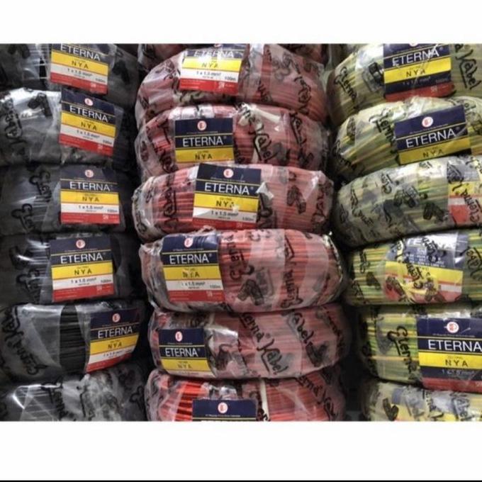 NEW kabel eterna NYA 1x1.5 mm 100 meter/kabel tunggal eterna 1x1.5mm 100 m