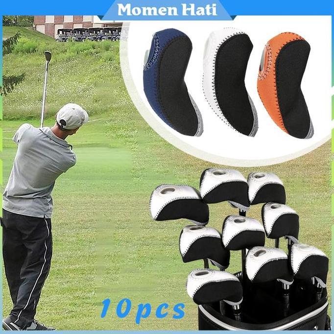 VEXANAF 10Pcs Cover Stick Golf Cover Stick Golf Driver Cover Iron Set Golf