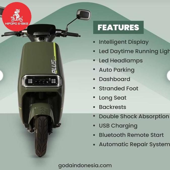 Terbaru Goda Tank Gd177 Gd 177 Plus Sepeda Listrik 1000 Watt | Gd166 Gd123