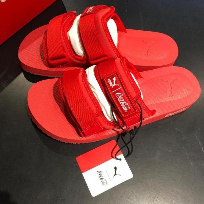 Sandal PUMA Wilo COCA COLA Racing Red- Whit 387042 01