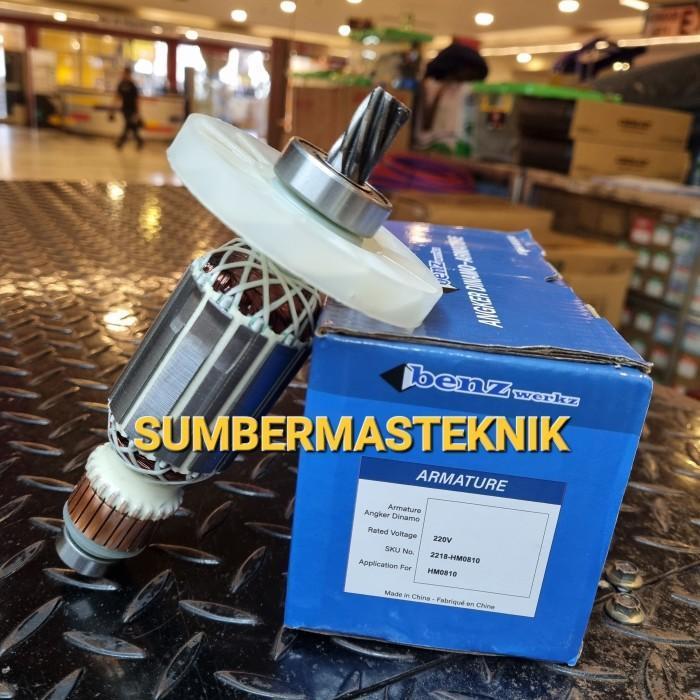 ANGKER MAKITA HM0810 ARMATURE MESIN BOR BOBOK MAKITA HM 0810 BENZ