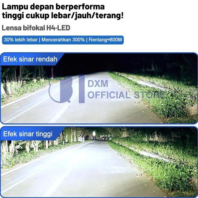 Mini Projie Y7D Lampu Led Mobil Dan Motor H4 /Biled/ Mini Pjector Projie Y7D Super Bright 50 Watt