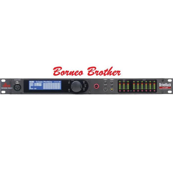 TERBARU Speaker Management DBX DriveRack VENU 360 DBX 360 Original DLMS 3/6