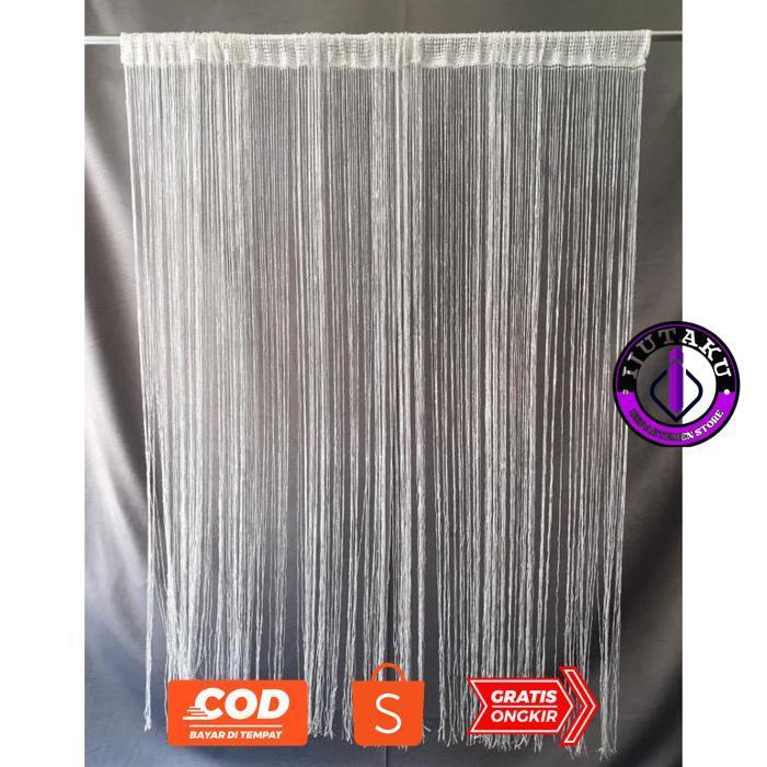 IJUTAKU TIRAI BENANG GLITTER 300X300 DEKORASI LAMPION DAN BACKDROP SALE