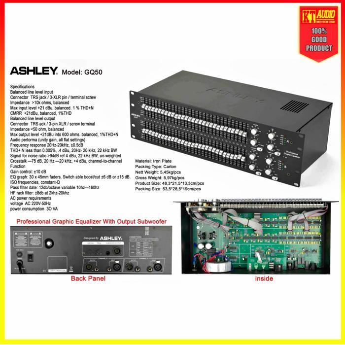 TERBARU! GQ50 Ashley Eq/equaliser