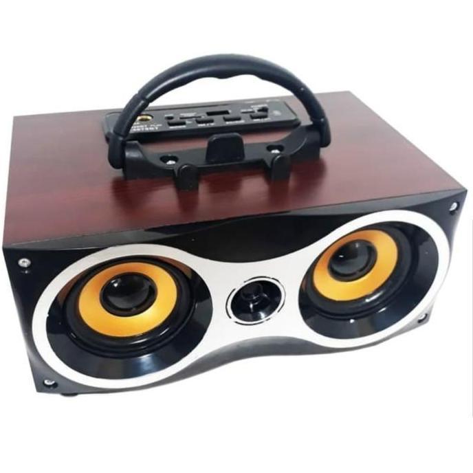 Speaker Radio Portable Bluetooth Mitsuyama Ms-4020Bt / Fm Radio / Usb Speaker Bluetooth Speakers