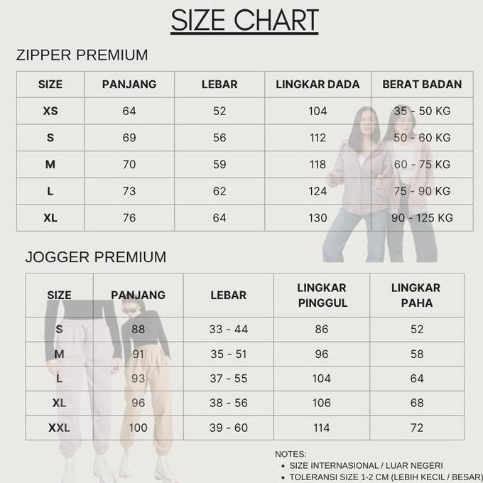 CIEVN0 - ONE SET HOODIE ZIPPER + CELANA JOGER PREMIUM SEN (PRIA&WANITA)