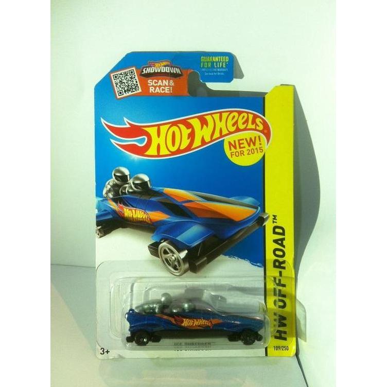 Hot Wheels. 2015 HW Off-Road Ice Mountain - Ice Shredder. Blue BlackMicro5SP AKTA MATTEL