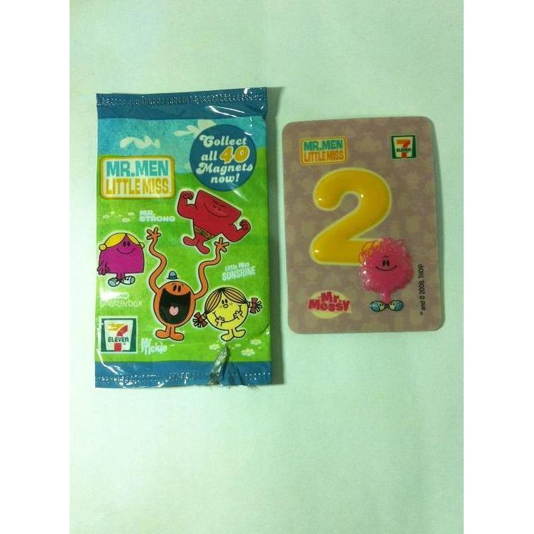 THOIP. Mr. Men Little Miss Magnets - 2. Messy by 7-Eleven 2009