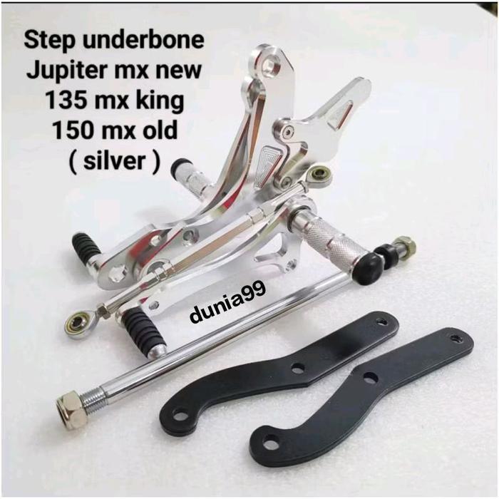 New Underbone Mx New 135,Mx New 150 Foot Step Underbone Jupiter Mx New 135 Mx King 150 Original Dan 