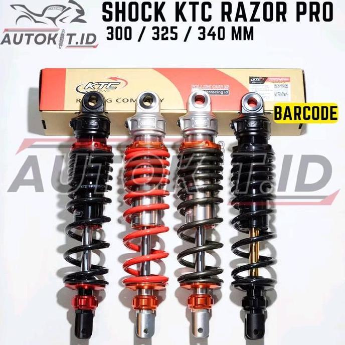 SHOCKBREAKER / SHOCK KTC RAZOR PRO CLICK 300MM / 325MM / 340MM UNTUK VARIO, BEAT, SCOOPY, GENIO, MIO