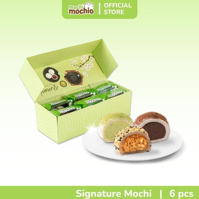Tetsin Mochi Mochio - Mochi Tradisional 6 pcs