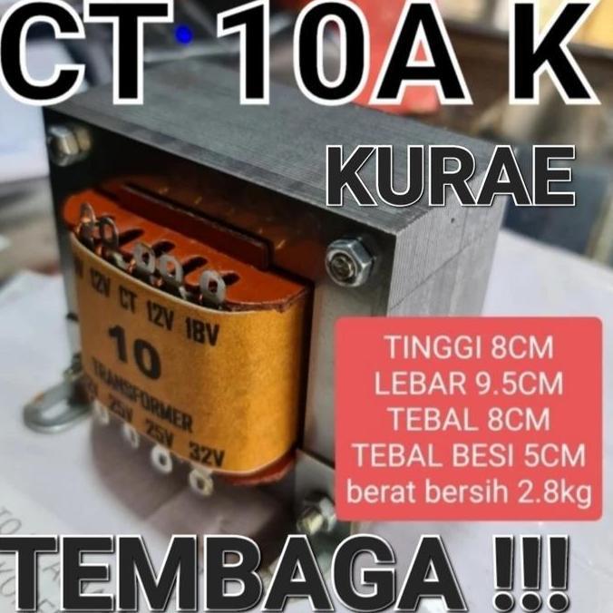 HARGA DISC - ( 10A CT k  ( travo trafo adaptor psu 10a 10 a kurae sejenis bell proton king era ok tr